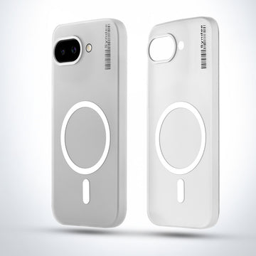 Frosted Sleek Matte Wireless Charging Support Back Cover Case for Google Pixel 9A 5G With Raised Camera Protection
