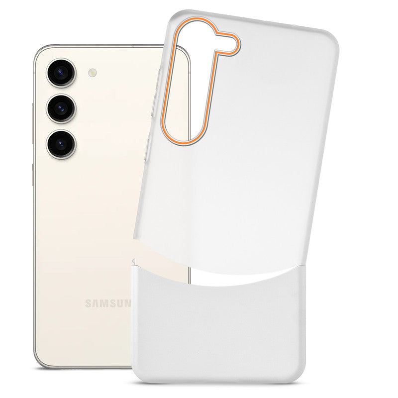 Frosted Case With 2-Cut Interlock For Samsung S23 5G