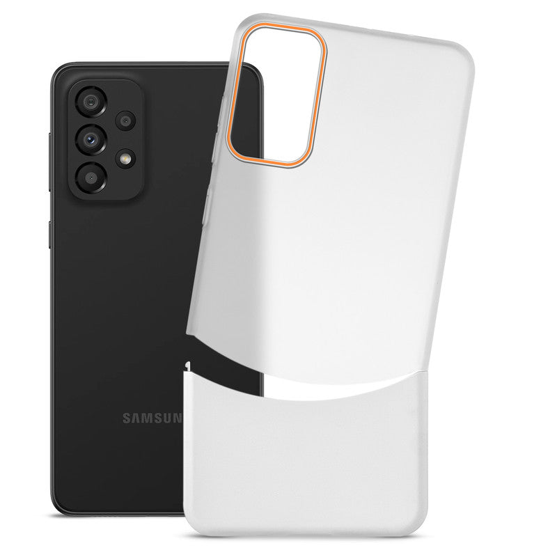 Frosted Case With 2-Cut Interlock For Samsung A33 5G