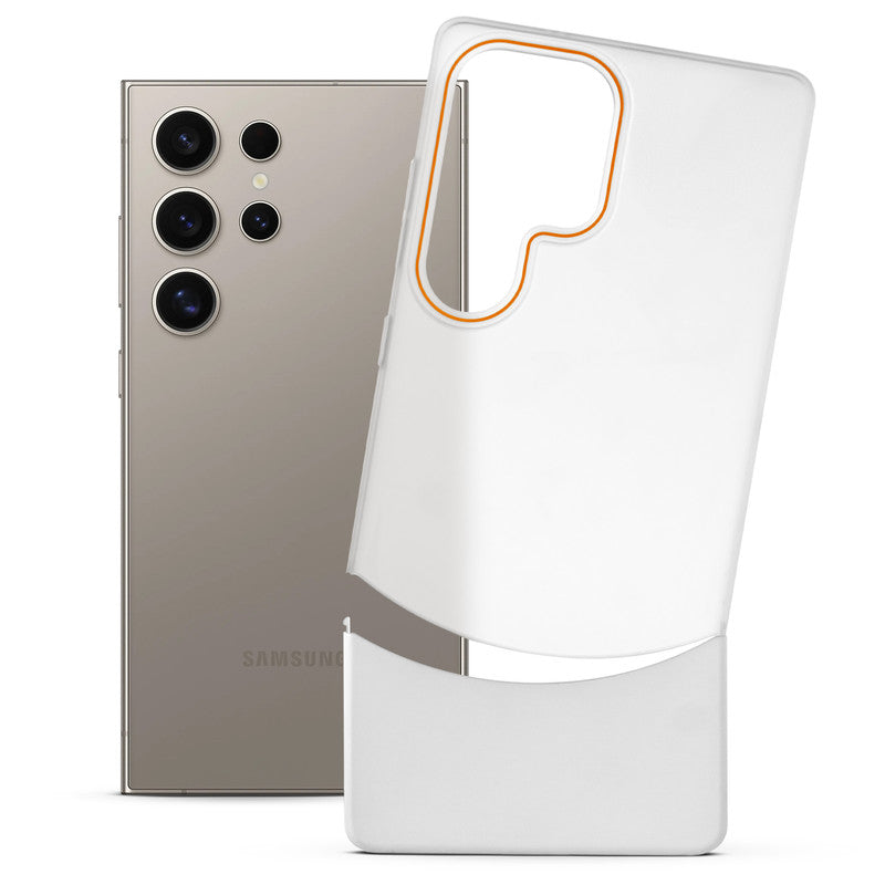 Frosted Case With 2-Cut Interlock For Samsung S23 Ultra 5G