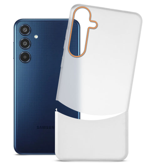 Frosted Hard Back Case For Samsung M35 5G with 2-Cut Interlocking System