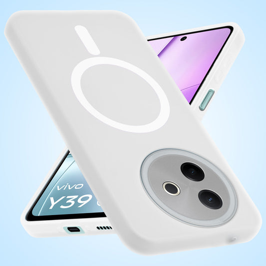 Classic Matte Silicone Back Case for Vivo Y39 5G