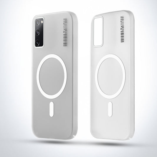 New Elegant Frosted Matte Slim Back With MagSafe Support Back Case For Samsung S20 FE 5G