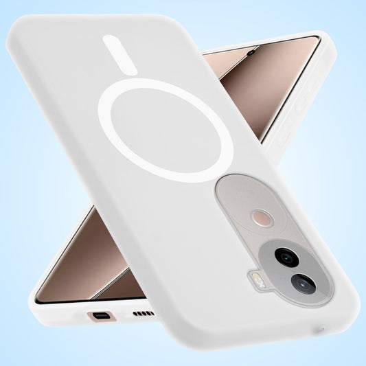 Classic Matte Silicone Back Case for Vivo V40e 5G