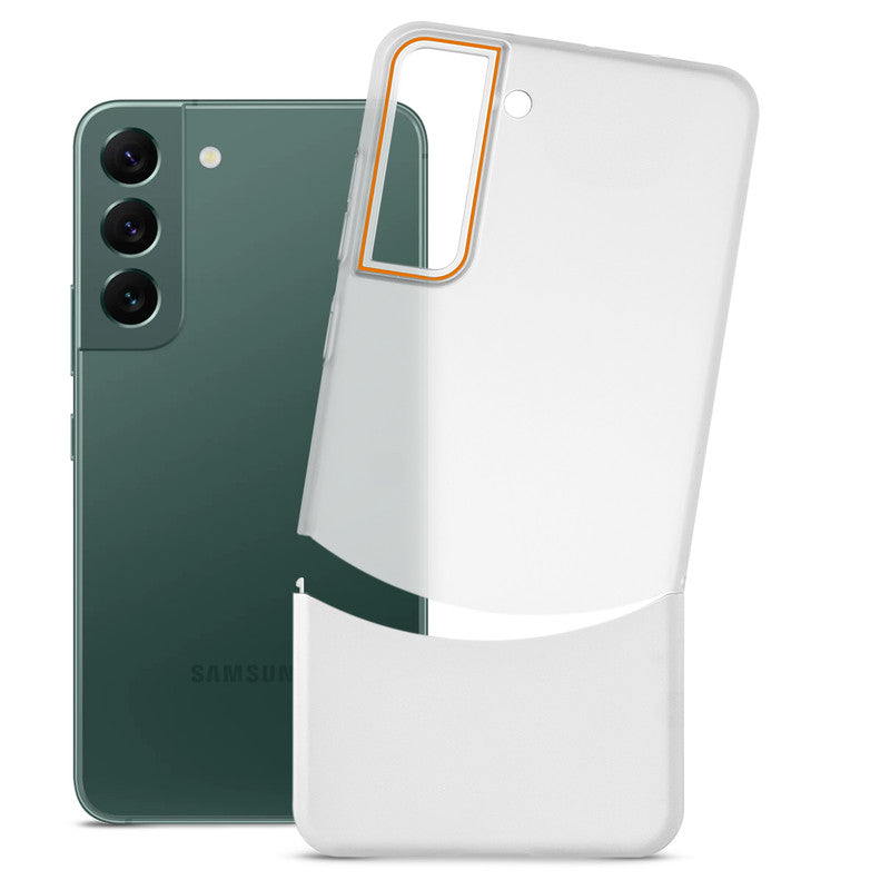 Frosted Case With 2-Cut Interlock For Samsung S21 FE 5G