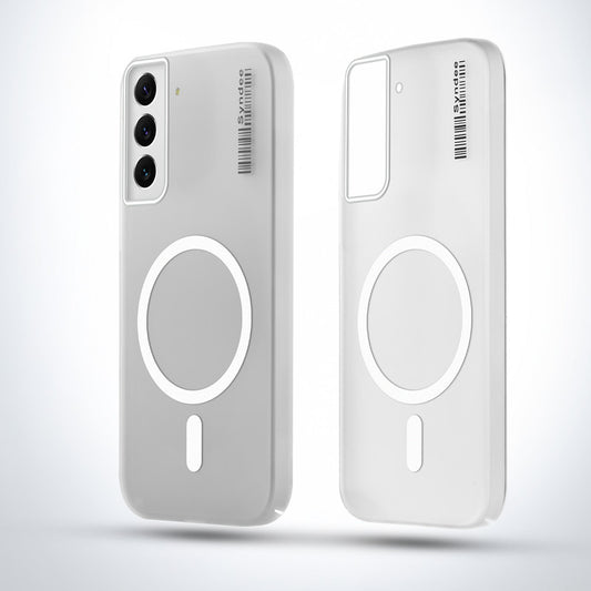 New Elegant Frosted Matte Slim Back With MagSafe Support Back Case For Samsung S22 5G