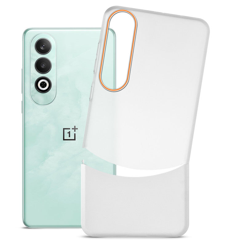 Frosted Case With 2-Cut Interlock For OnePlus Nord CE 4 5G