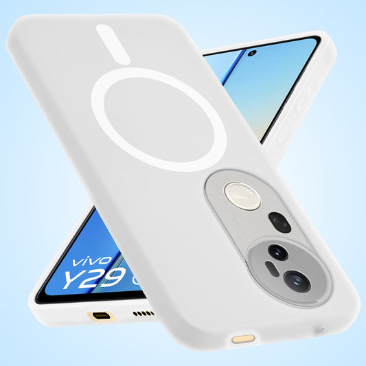 Classic Matte Silicone Back Case for Vivo T4 Ultra 5G