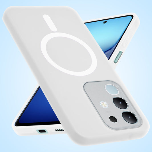 Classic Matte Silicone Back Case for iQOO Z10x 5G