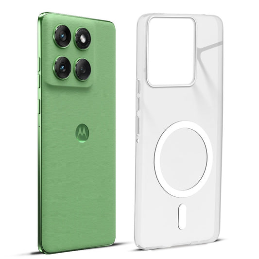 Anti-Yellow Scratch Resistant Case Support Magnetic Accessories Back Cover For Motorola Moto Edge 60 5G