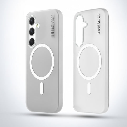 New Elegant Frosted Matte Slim Back With MagSafe Support Back Case For Samsung S25 Plus 5G