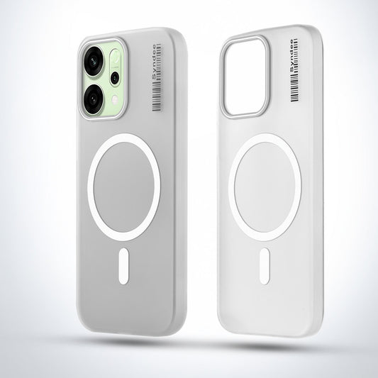 New Elegant Frosted Matte Slim Back With MagSafe Support Back Case For Oppo Reno 14 5G