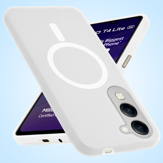 Classic Matte Silicone Back Case for Vivo T4 Lite 5G