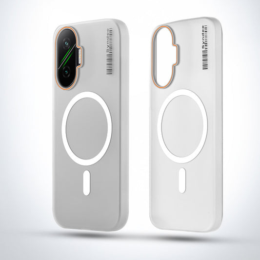 Colourful Frosted Matte With Raised Camera Protection Back Cover Case For Poco F7 5G