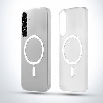 Sleek Frosted Matte Hard Back Cover With MagSafe Compatible Back Case for Samsung A56 5G