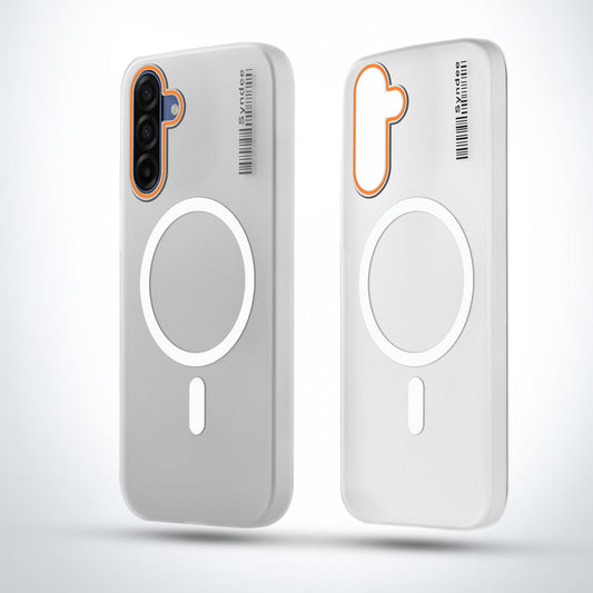 Elegant Colorful Frosted Matte Back With MagSafe Support Back Case For Samsung A17 5G