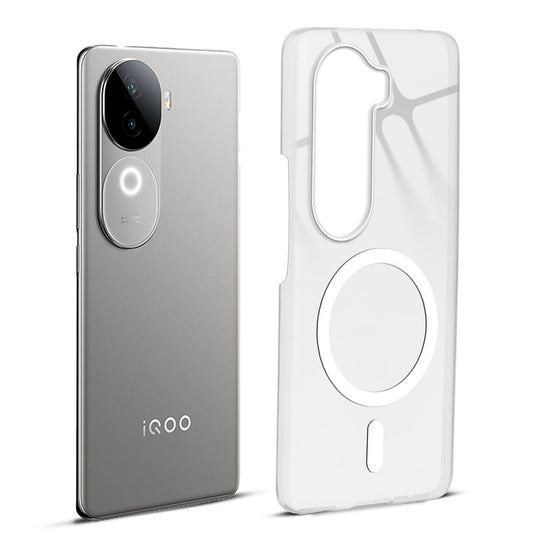 Anti-Yellow Scratch Resistant Case Support Magnetic Accessories Back Cover For iQOO Z9s 5G