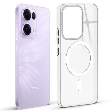 Anti-Yellow Scratch Resistant Case Support Wireless Charging Back Cover For Oppo Reno 13 Pro 5G