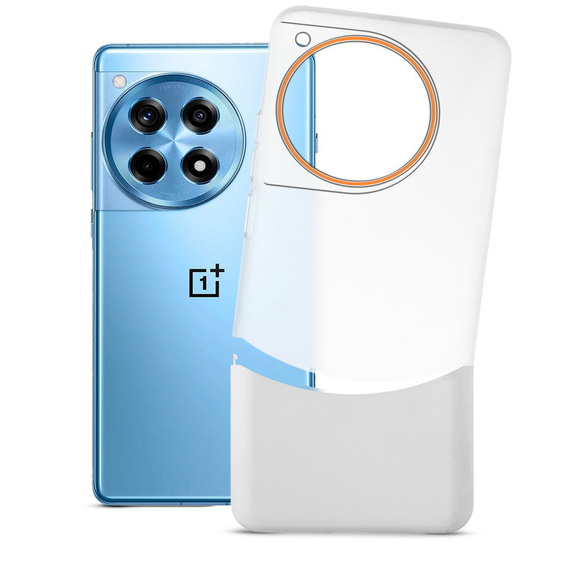 Frosted Case With 2-Cut Interlock For OnePlus 12R 5G
