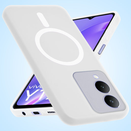 Classic Matte Silicone Back Case for Vivo Y17s