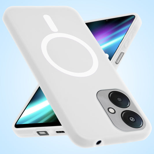 Classic Matte Silicone Back Case for Poco M6 5G