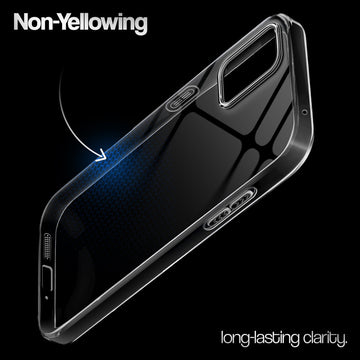 Crystal Clear Anti-Yellow Transparent Back Cover Case With Camera Ring Protection for Nothing Phone 1