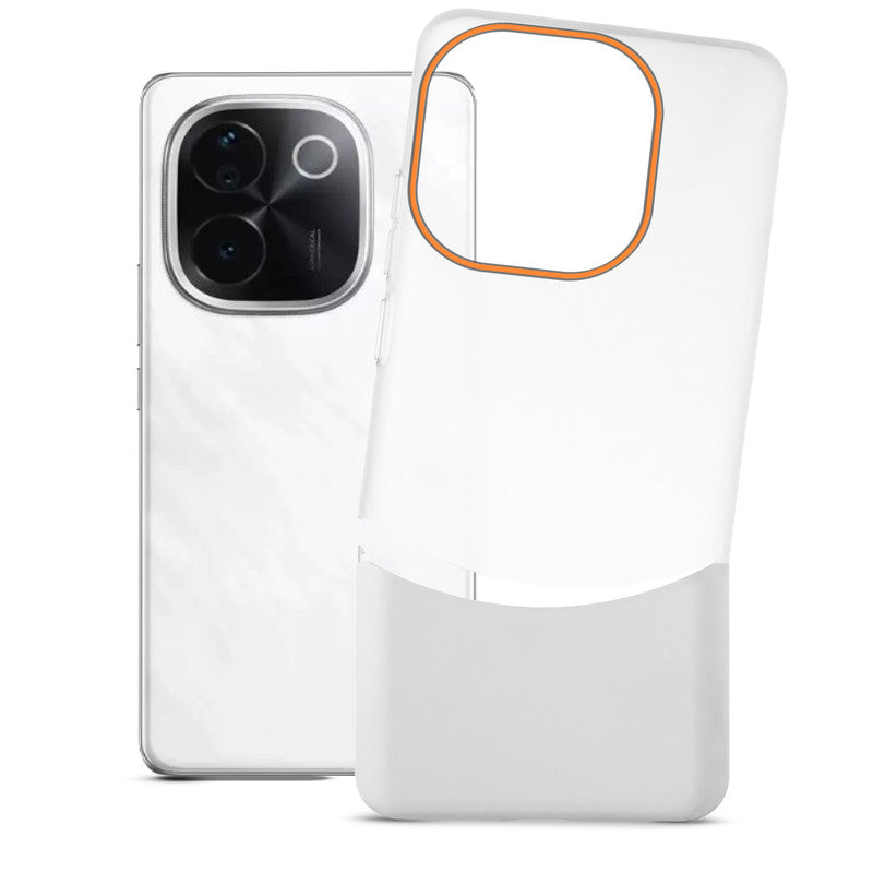 Frosted Case With 2-Cut Interlock For Vivo T3 Pro 5G