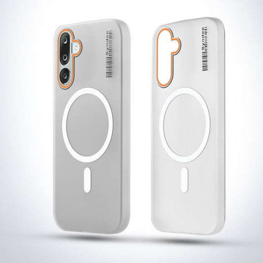 Elegant Colorful Frosted Matte Back With MagSafe Support Back Case For Samsung M36 5G