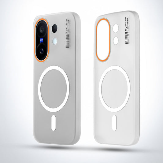 Elegant Colorful Frosted Matte Back With MagSafe Support Back Case For Vivo X200 FE 5G