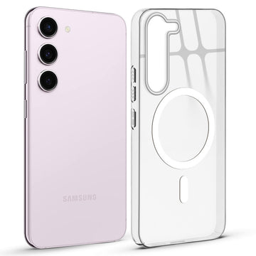 Anti-Yellow Scratch Resistant Case Support Wireless Charging Back Cover For Samsung S23 5G