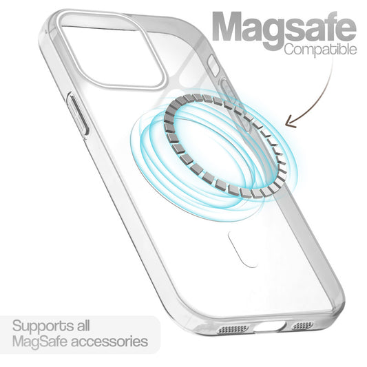 Anti-Yellow Scratch Resistant Case Support Wireless Charging Back Cover For Apple iPhone 13 Pro
