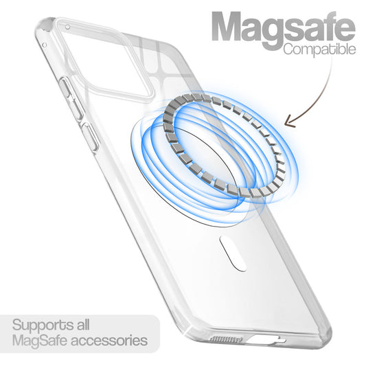 Anti-Yellow Scratch Resistant Case Support Magnetic Accessories Back Cover For Motorola Moto Edge 70 Fusion 5G