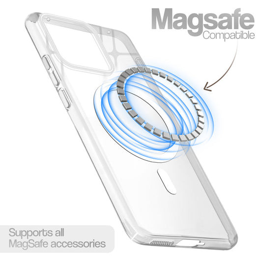 Anti-Yellow Scratch Resistant Case Support Magnetic Accessories Back Cover For Motorola Moto Edge 70 Pro 5G