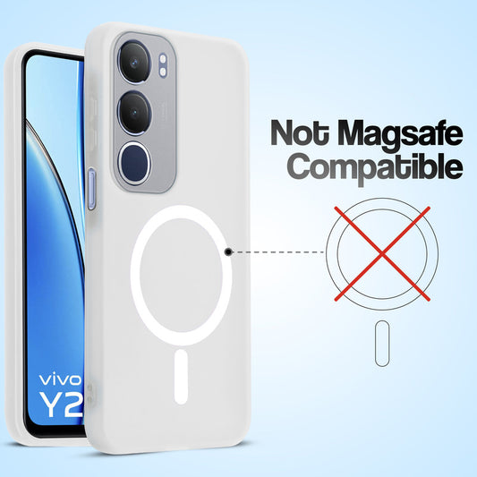 Classic Matte Silicone Back Case for Vivo Y29 5G