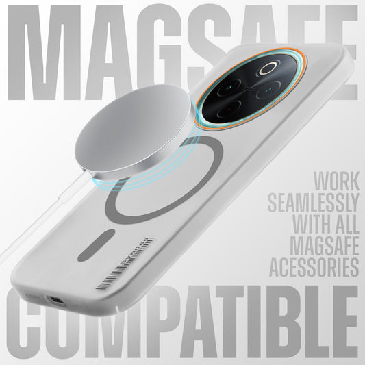 Colorful Frosted Matte MagSafe For Vivo T4 5G