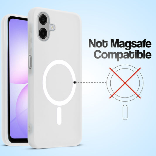 Classic Matte Silicone Back Case for Samsung A07 5G