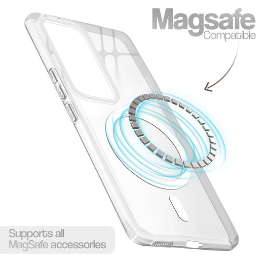Anti-Yellow Scratch Resistant Case Support Magnetic Accessories Back Cover For Vivo V30 Pro 5G