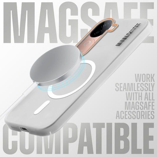 Colorful Frosted Matte MagSafe For Vivo V40e 5G