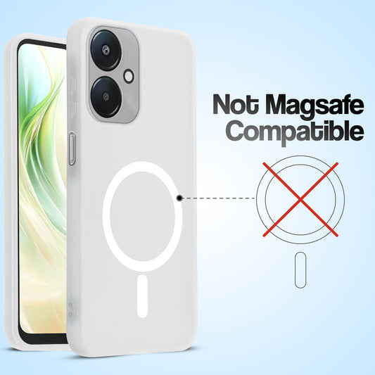 Classic Matte Silicone Back Case for Redmi 13C 5G