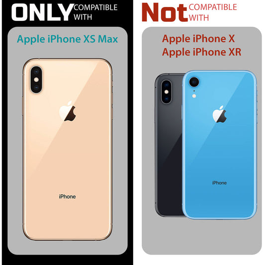 Crystal Clear Hard Back Anti-Yellowing with MagSafe Compatibility Phone Case For Apple iPhone XS Max