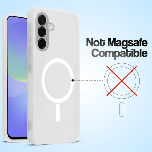 Classic Matte Silicone Back Case for Samsung A36 5G