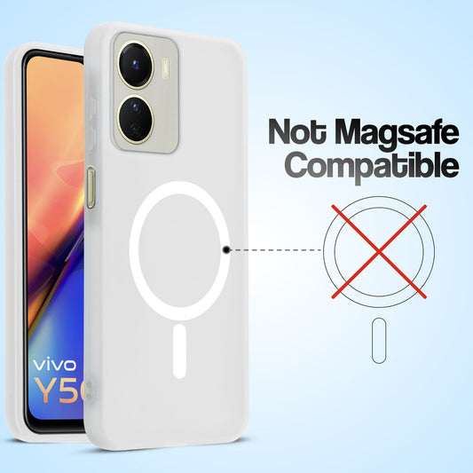 Classic Matte Silicone Back Case for Vivo Y56 5G