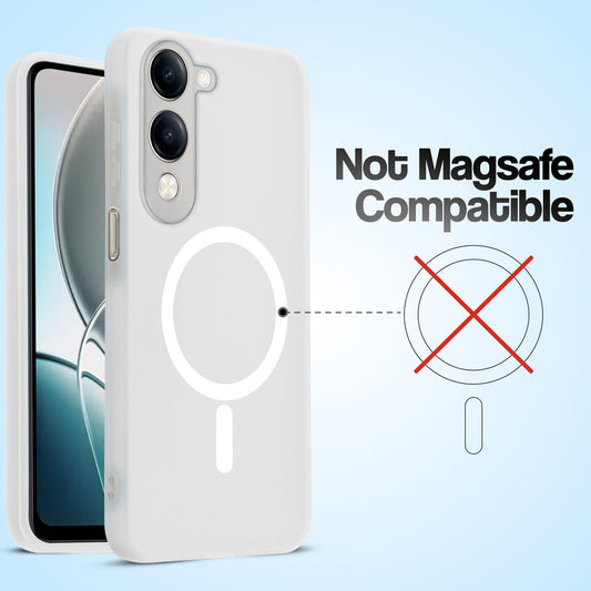 Classic Matte Silicone Back Case for Vivo Y19e