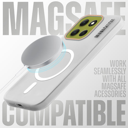 Colorful Frosted Matte MagSafe For Motorola G86 Power 5G