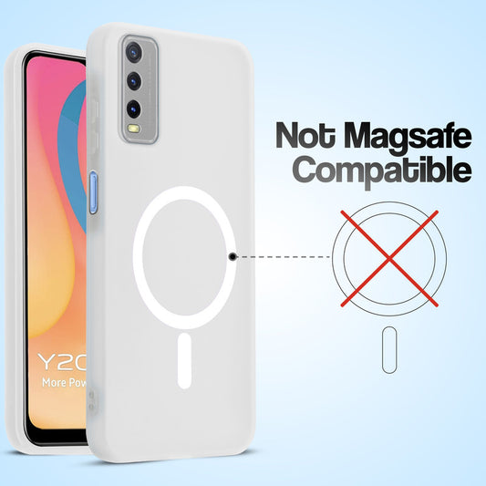 Classic Matte Silicone Back Case for Vivo Y20G