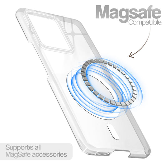 Glossy Hard Magsafe Case Motorola Moto Edge 40 Neo 5G