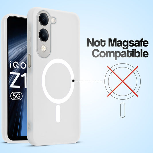 Classic Matte Silicone Back Case for iQOO Z10 Lite 5G