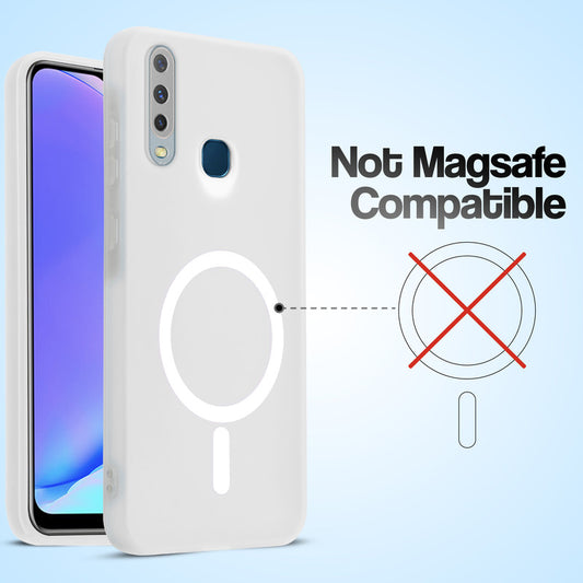 Classic Matte Silicone Back Case for Vivo Y17