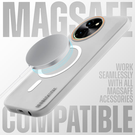 Colorful Frosted Matte MagSafe For Vivo T3x 5G