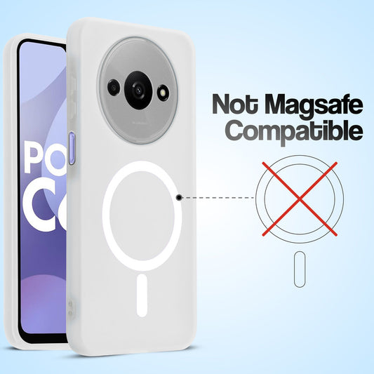 Classic Matte Silicone Back Case for Poco C61